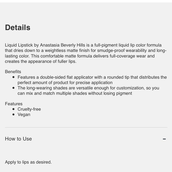 Anastasia Beverly Hills Liquid Lipstick - Picture 14 of 15